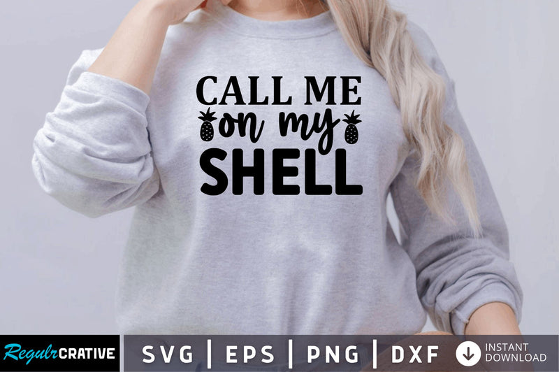 Call me on my SVG SVG Regulrcrative 