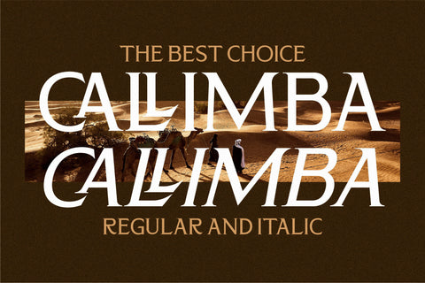 CALLIMBA Font Letterena Studios 