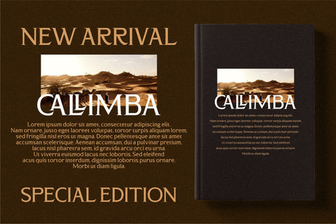 CALLIMBA Font Letterena Studios 