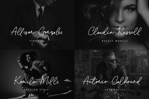 Callista - Signature Font Font Alpaprana Studio 