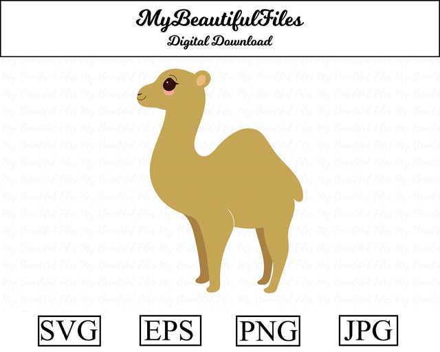 Camel - Animal SVG MyBeautifulFiles 