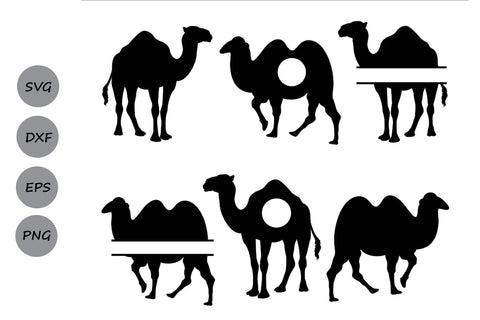 Camel Monogram| Animals SVG Cut Files SVG CosmosFineArt 