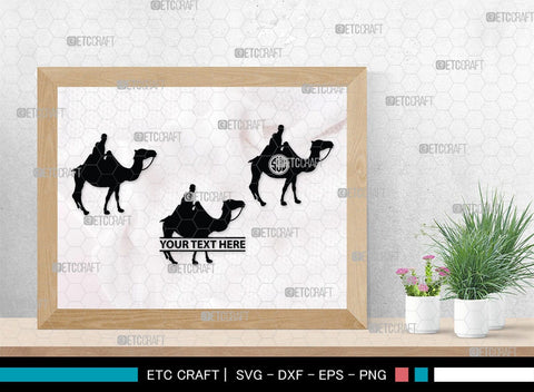 Camel Monogram, Camel Silhouette, Camel SVG, Desert Animal Svg, Black Camel Svg, Wild Animal Svg, SB00234 SVG ETC Craft 