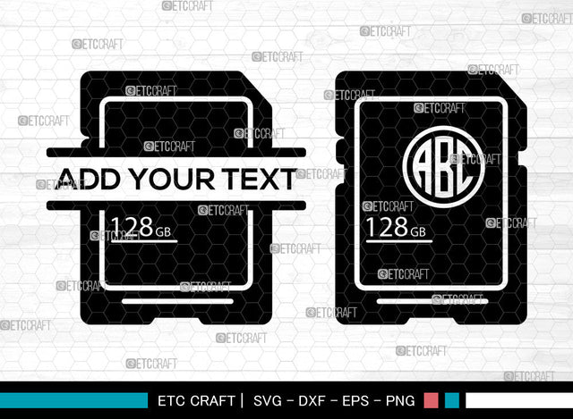 Camera Monogram SVG, Camera SVG, Camera Icon Svg, Film Reel Svg, Digital Camera Svg, Memory Card Svg, Split Monogram SVG ETC Craft 