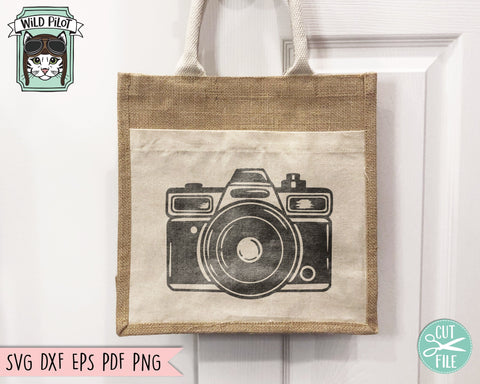 Camera SVG File, Camera Cut File, Photography SVG File, Photographer SVG File, Camera Clipart, Camera png, Photographer Clipart SVG Wild Pilot 