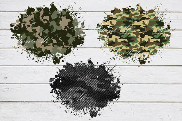 Camo Print Sublimation Patches PNG,Camouflage Leopard PNG Camo Frame png,Distressed Grunge Splash Background,Digital Design,Instant download Sublimation ArtStudio 