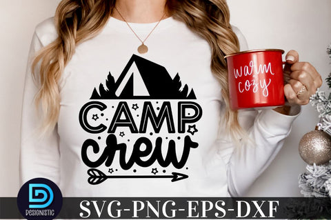 camp crew, Camping SVG Bundle SVG DESIGNISTIC 