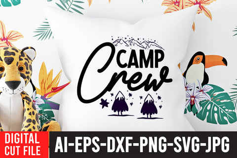 Camp Crew SVG Cut File SVG BlackCatsMedia 