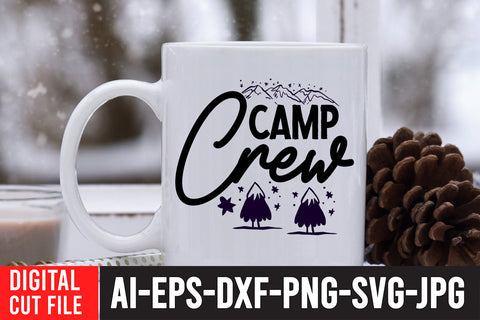 Camp Crew SVG Cut File SVG BlackCatsMedia 
