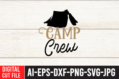 Camp Crew SVG Cut File SVG BlackCatsMedia 