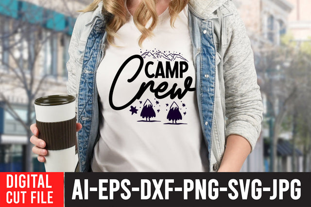 Camp Crew SVG Cut File SVG BlackCatsMedia 