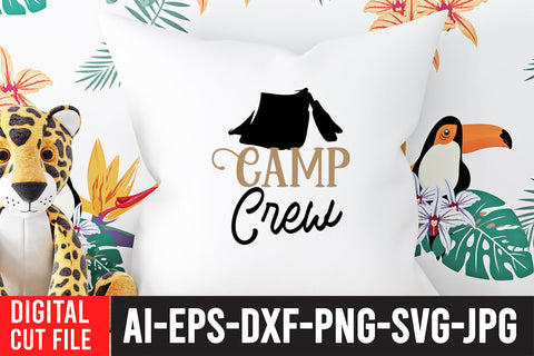 Camp Crew SVG Cut File SVG BlackCatsMedia 