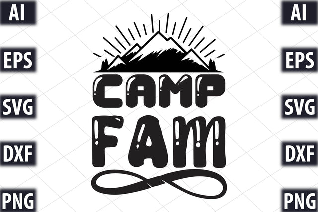 Camp fam SVG SVGista 