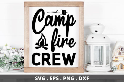 Camp fire crew SVG Designangry 