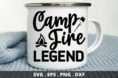 Camp fire legend SVG Designangry 
