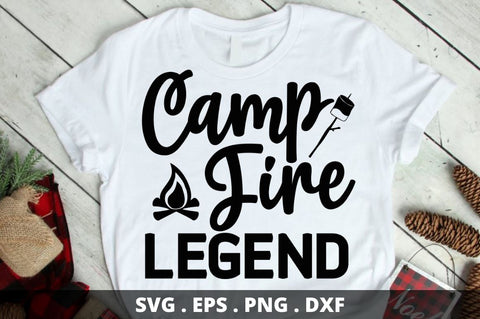 Camp fire legend SVG Designangry 