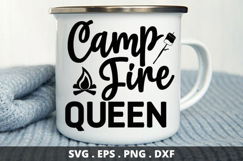 Camp fire queen SVG Designangry 