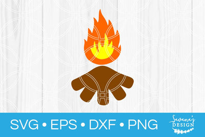 Camp Fire SVG SavanasDesign 