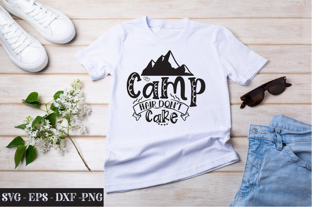 Camp Hair Don't Care Svg SVG Svgcraft 