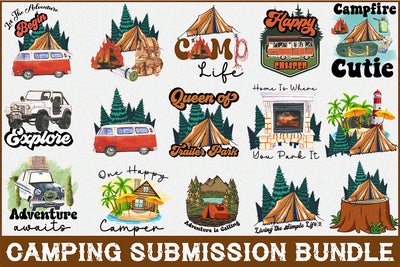 Camp Life Bundle Sublimation Rupkotha 