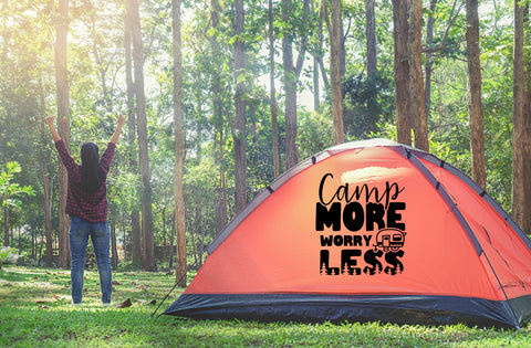 Camp more worry less, camping svg SVG MD mominul islam 