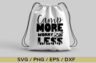 Camp more worry less, camping svg SVG MD mominul islam 