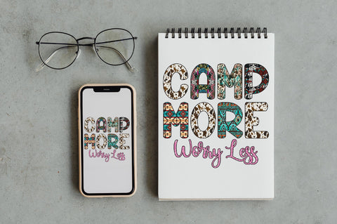 Camp More Worry Less Sublimation Sublimation Jagonath Roy 