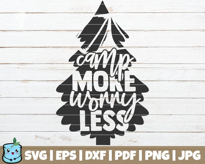 Camp More Worry Less SVG MintyMarshmallows 