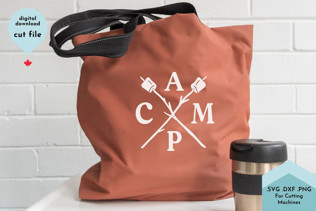 Camp - Outdoors Adventures Summer SVG Cut File SVG Lettershapes 