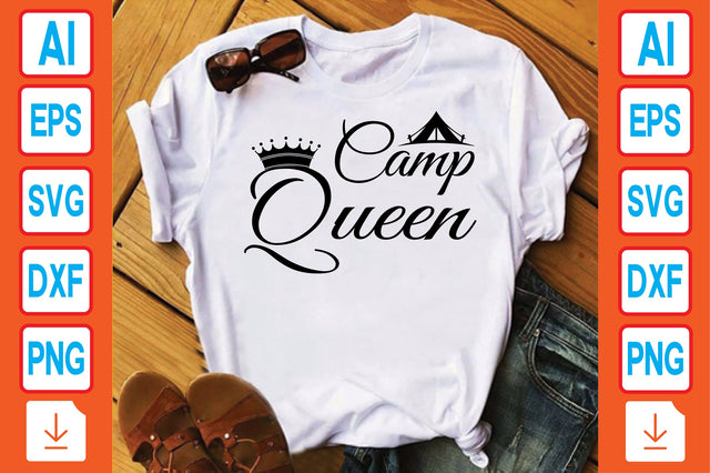 Camp Queen SVG Craftlabsvg24 