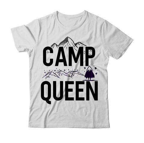 Camp Queen SVG Design ,Camper SVG Quotes, Funny Camping SVG Bundle SVG BlackCatsMedia 
