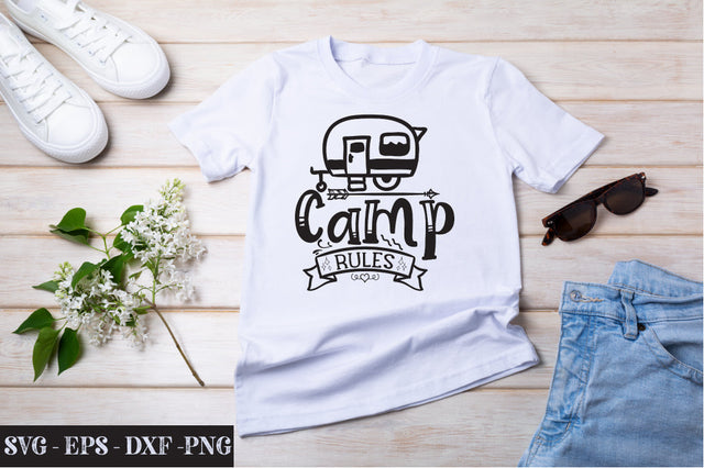 Camp Rules Svg SVG Svgcraft 