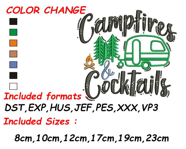 Camp Saying, Camping Design, Quotes Embroidery, Summer Saying, Nature Embroidery, Camping Trip Embroidery/Applique DESIGNS SVG Digital Designer 