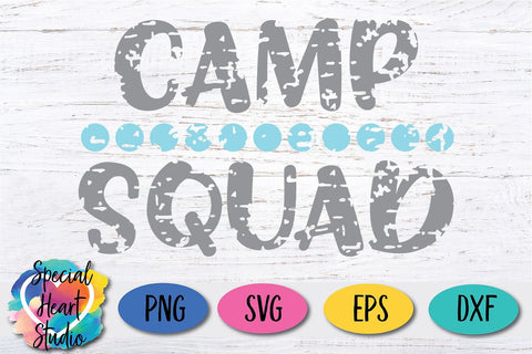 Camp Squad SVG Special Heart Studio 