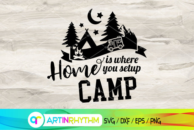 camp svg, camping svg SVG Artinrhythm shop 