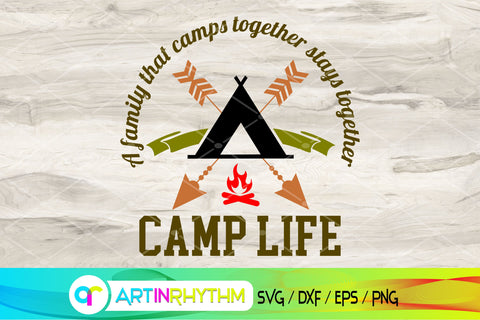 camp svg, camping svg SVG Artinrhythm shop 