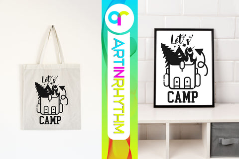 camp svg, camping svg SVG Artinrhythm shop 