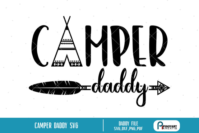 Camper Daddy Svg SVG Pinoyart Kreatib 