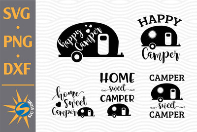 Camper Design Bundle SVG, PNG, DXF Digital Files Include SVG SVGStoreShop 