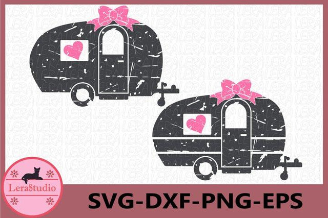 Camper Grunge SVG SVG Lerastudio 