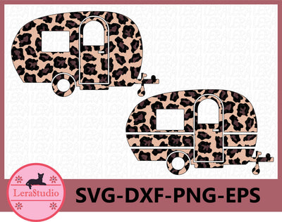Camper Leopard svg SVG Lerastudio 