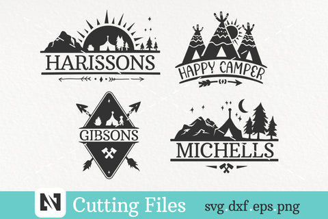 Camper Svg | Camping Svg | Camping Clip Art Svg Bundle SVG Pinoyart Kreatib 