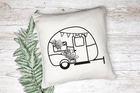 Camper SVG, Camping SVG, Happy Camper SVG. SVG Elinorka 