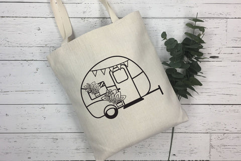 Camper SVG, Camping SVG, Happy Camper SVG. SVG Elinorka 