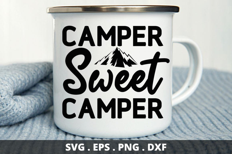 Camper sweet camper SVG Designangry 