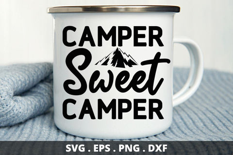 Camper sweet camper SVG Designangry 