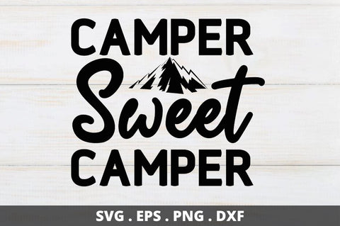 Camper sweet camper SVG Designangry 