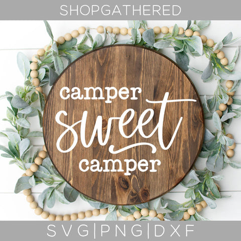 Camper Sweet Camper SVG SVG ShopGathered 