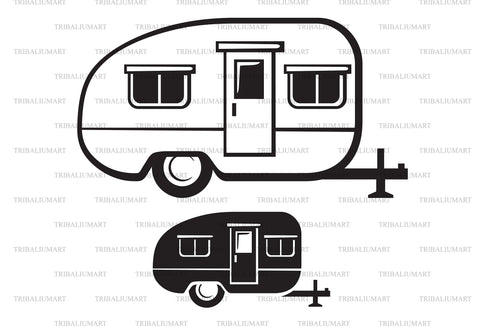 Camper trailer SVG TribaliumArtSF 