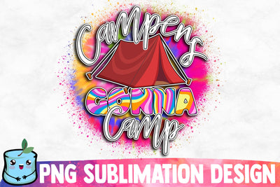 Campers Gonna Camp Sublimation Design Sublimation MintyMarshmallows 